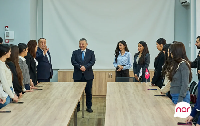 "Nar" peşəkar kadr hazırlığı istiqamətində təlimlərə başladı - FOTOLAR