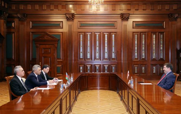 Ali Məhkəmə sədri Gürcüstan Vəkillər Kollegiyasının sədrini qəbul edib - FOTO