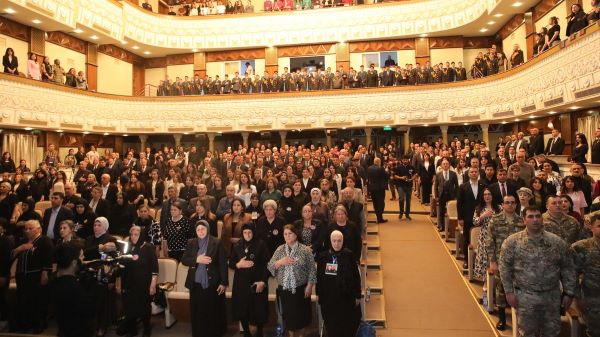 Veysəloğlu Şirkətlər Qrupunun dəstəyi ilə Aprel döyüşlərinin 10-cu ildönümünə həsr edilən &ldquo;Zəfər Yolu&rdquo; layihəsinin təqdimatı keçirilib - FOTOLAR