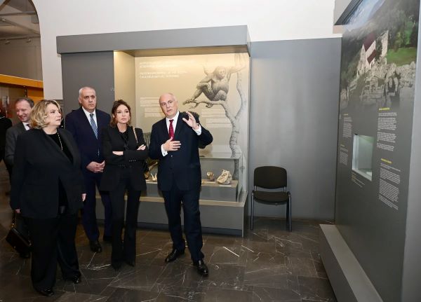 Mehriban Əliyeva Gürcüstan Milli Muzeyində olub - FOTO