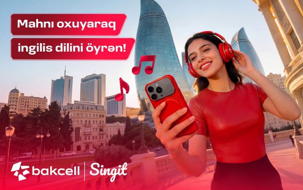 &ldquo;Bakcell&rdquo; ilə ingilis dilini &ldquo;Singit&rdquo; tətbiqində öyrən