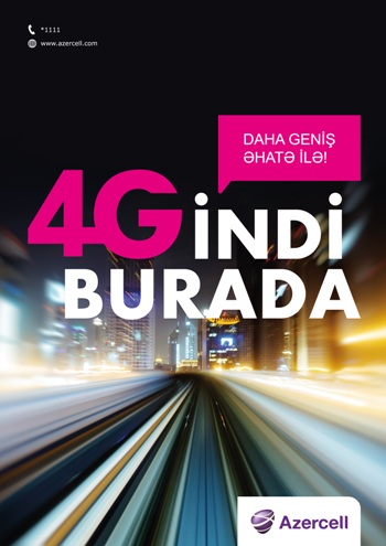 Azercell: 2017-ci il –  Azərbaycanın bölgələrində 4G ilidir (Müsahibə)