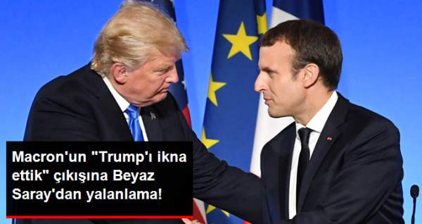 \"Strateji müttəfiqlər güvənli olmalıdır\" - Makron Trampa qarşı