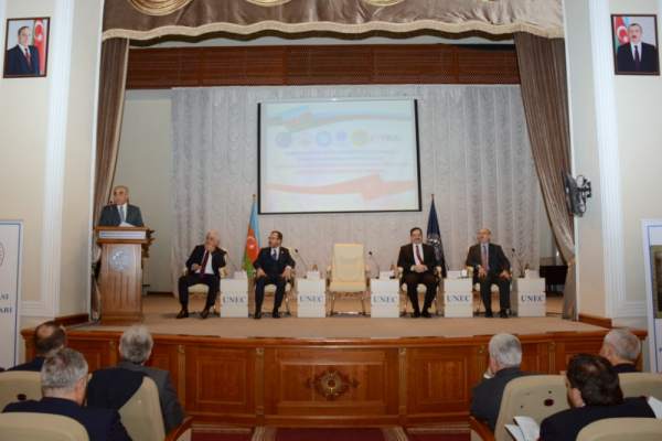 UNEC və Türkiyə Universitetlərinin əməkdaşlıq istiqamətləri müzakirə olunub - Tədbir + FOTO