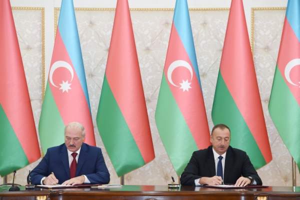 İlham Əliyev: "Azərbaycan və Belarus xalqlarını tarixən formalaşmış dostluq birləşdirir"&nbsp;