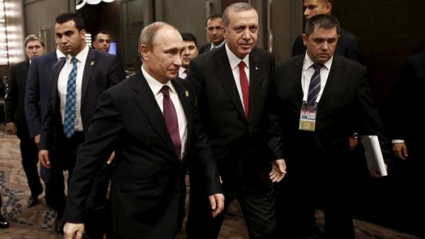 Putin Ərdoğanla tarixi tədbirdə - VİDEO