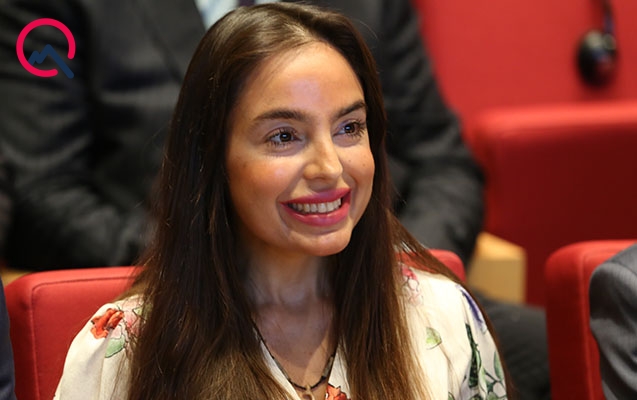 Leyla Əliyeva beynəlxalq forumda - Fotolar