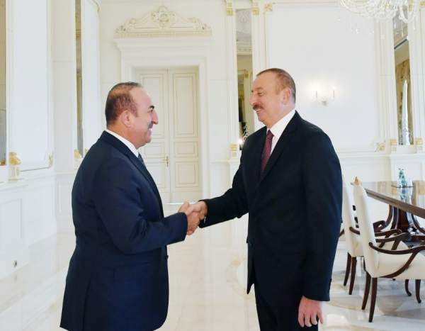 İlham Əliyev Mövlud Çavuşoğlunu qəbul edib - Müzakirə +  FOTO 