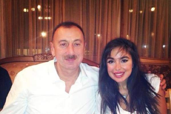 Leyla Əliyeva atasını təbrik etdi - FOTO