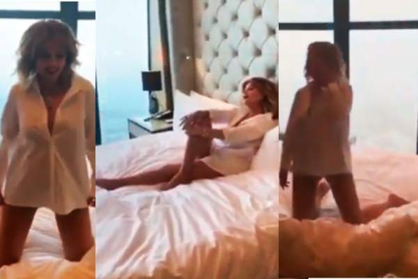 Aygün Kazımovanın oteldə yarıçılpaq videosu yayıldı - FOTO, VİDEO