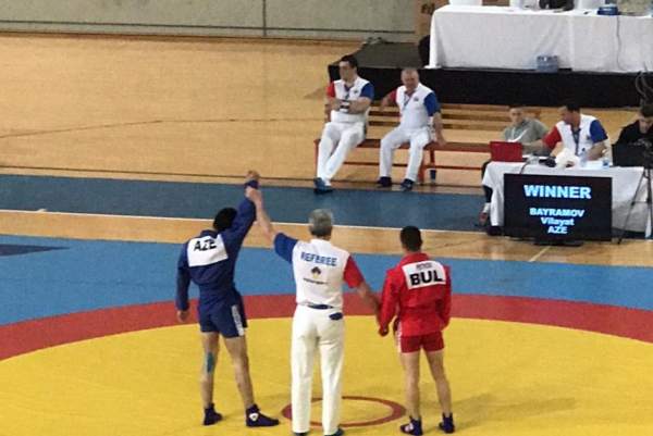 Samboçumuz Avropa çempionatında bürünc medal qazandı