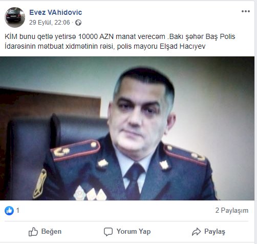 Mətbuat katibini ölümlə təhdid edən kimdir? -  Açıqlama + FOTO