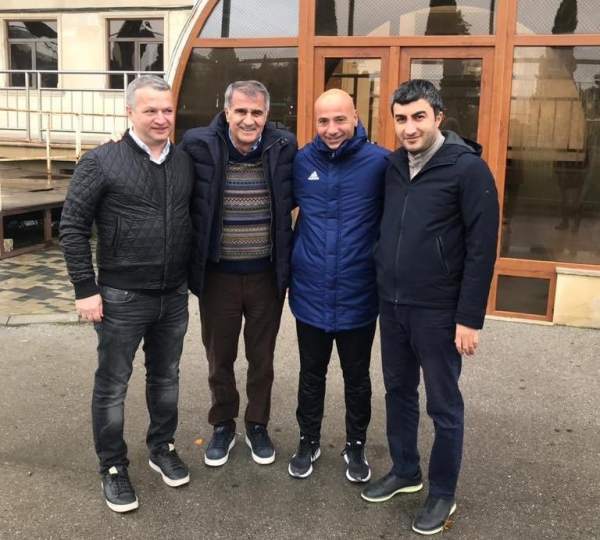 Şenol Güneş Bakıya gəlib - FOTO 