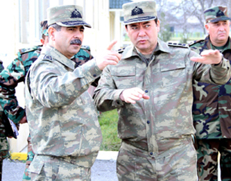 Naxçıvanda hərbi təlimlərə 20 min canlı qüvvə qatılıb (Şəkillər)