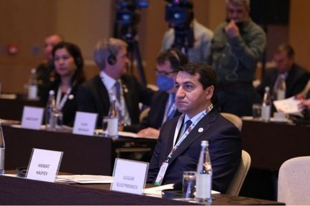 Hikmət Hacıyev Azərbaycanın minasızlaşdırma layihələrinə dəstəklə bağlı çağırış edib 