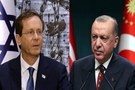 Ərdoğan İsrail Prezidenti İshak Hersoqla danışıb 