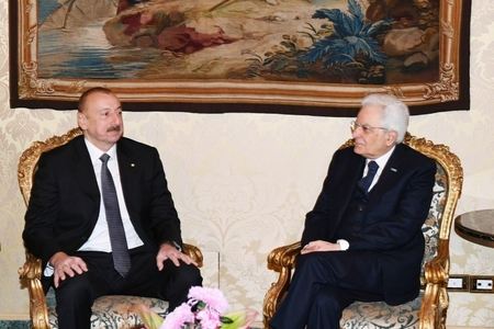 İtaliya Prezidenti Azərbaycan liderini ölkəsinə səfərə dəvət edib 