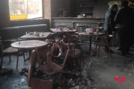 Bakıda partlayış baş vermiş gecə klubunun hazırkı vəziyyəti - FOTO