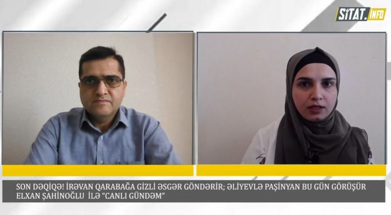 İrəvan Qarabağa gizli əsgər göndərir; Əliyev-Paşinyan görüşündə nəticə olacaqmı? Elxan Şahinoğlu ilə \"Canlı Gündəm\"