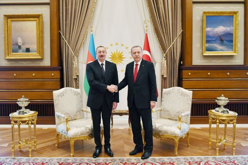Prezident İlham Əliyev Rəcəb Tayyib Ərdoğana zəng edib 