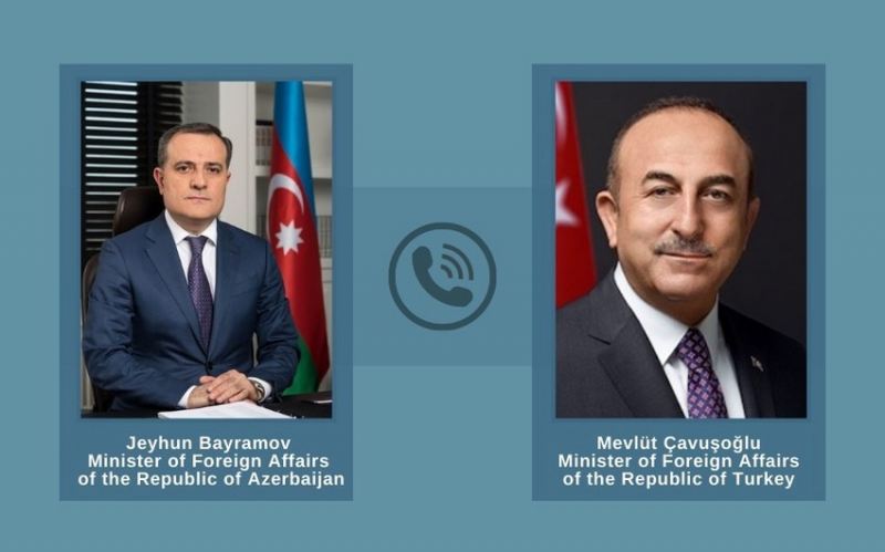 Azərbaycan və Türkiyənin XİN başçıları Brüssel görüşünü müzakirə ediblər 