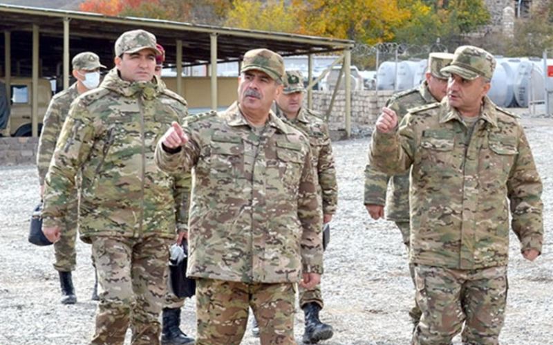 Kəlbəcər və Laçında yeni hərbi obyektlər tikilir 