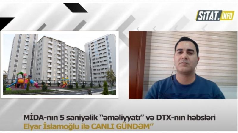 MİDA-nın 5 saniyəlik “əməliyyatı” və DTX-nın həbsləri: Elyar İslamoğlu ilə CANLI GÜNDƏM”