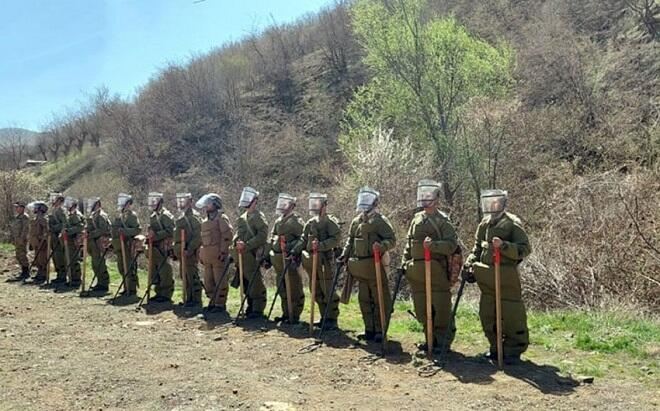 MN Mühəndis Qoşunlarının fəaliyyəti haqqında məlumat yaydı 