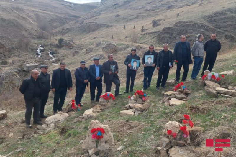 Kəlbəcərdə Başlıbel faciəsinin qurbanları anılıb - FOTO