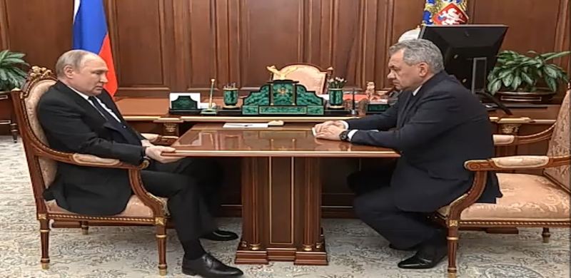 Rusiya Mariupola nəzarəti ələ keçirdi – Şoyqu Putinə məruzə etdi - VİDEO