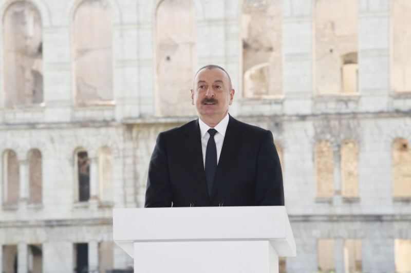 Prezident: “Beləliklə, Ermənistan rəhbərliyi rəsmən bəyan etdi ki, Azərbaycanın ərazi bütövlüyünü tanıyır”