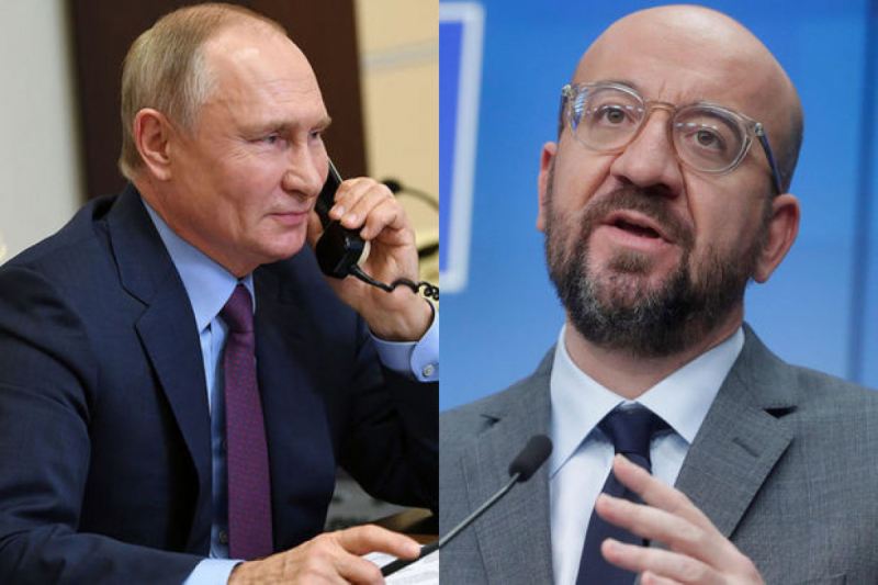 Putin  Zelenski ilə görüşmək üçün şərtlərini Mişelə dedi 