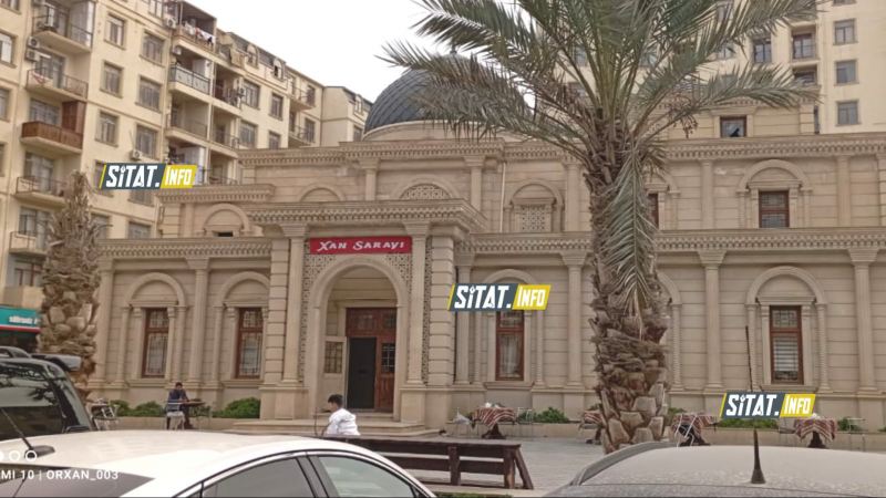 Xırdalanda İslam dininə hörmətsizlik: Məscidə \"Xan sarayı\" adı verib çayxanaya çevirdilər