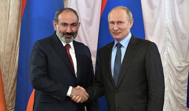 Putin və Paşinyan Ermənistan-Azərbaycan sərhədindəki vəziyyəti müzakirə ediblər 