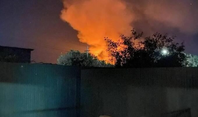 Rus xüsusi təyinatlılarının anbarı məhv edildi 