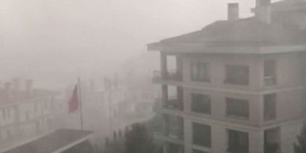 Türkiyədə fırtına və sel: bir nəfər öldü 