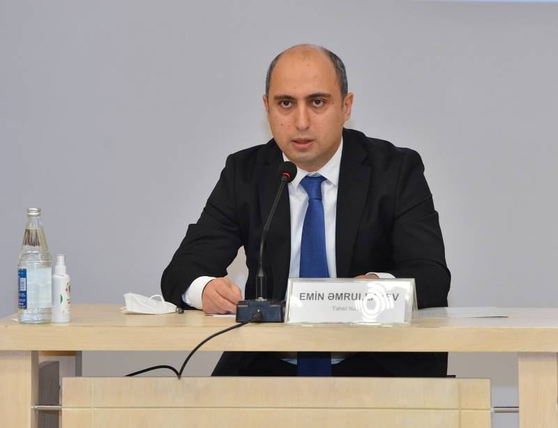 Elm və təhsil naziri brifinq keçirir - CANLI YAYIM