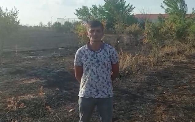 Ağsuda yanğın törətdiyini etiraf etdi - Video
