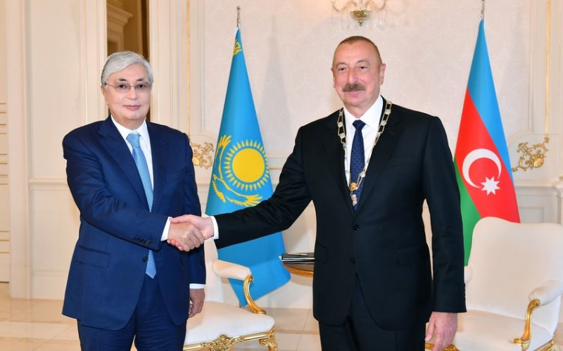 Tokayev: “İlham Əliyevin güclü, nüfuzlu rəhbərliyi ilə Azərbaycan çox böyük nəticələr qazanır” 