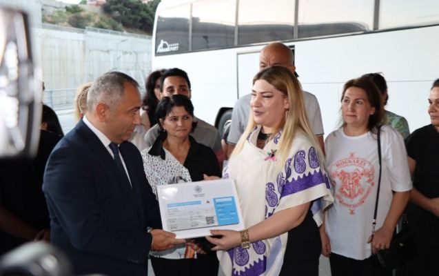 Şuşaya 10 000-ci sərnişin səfər etdi - Fotolar