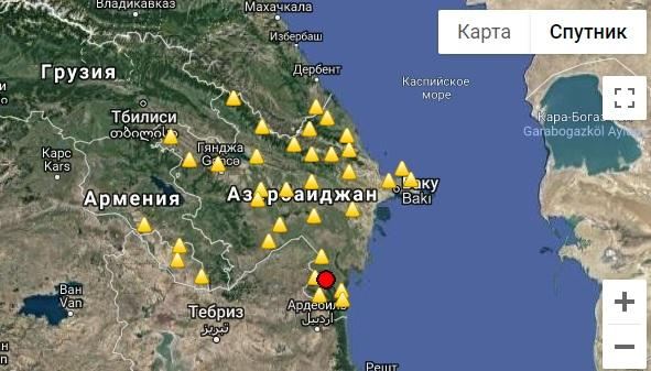 Azərbaycanda zəlzələ oldu 