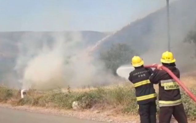Şabrandakı yanğın söndürüldü 