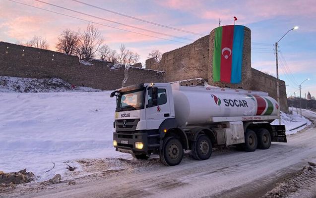 Şuşada SOCAR-ın maşını aşdı - Ölən var