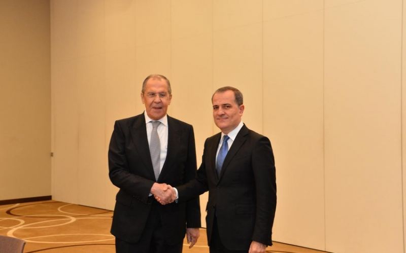 XİN Ceyhun Bayramovun Sergey Lavrovla müzakirə etdiyi məsələləri açıqlayıb 