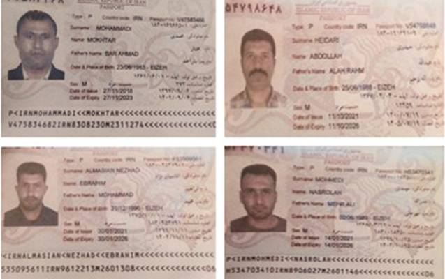 İranlı dəstə Qarabağa bu sənədlərlə keçib - FOTOLAR