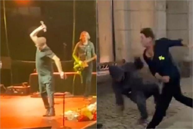 Müğənninin eyni gündə konsertində səsi batdı, barda dava saldı, pərəstikarının burnunu sındırdı - FOTO/VİDEO