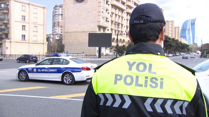 Yol polisinin hava şəraiti ilə bağlı sürücülərə müraciəti 