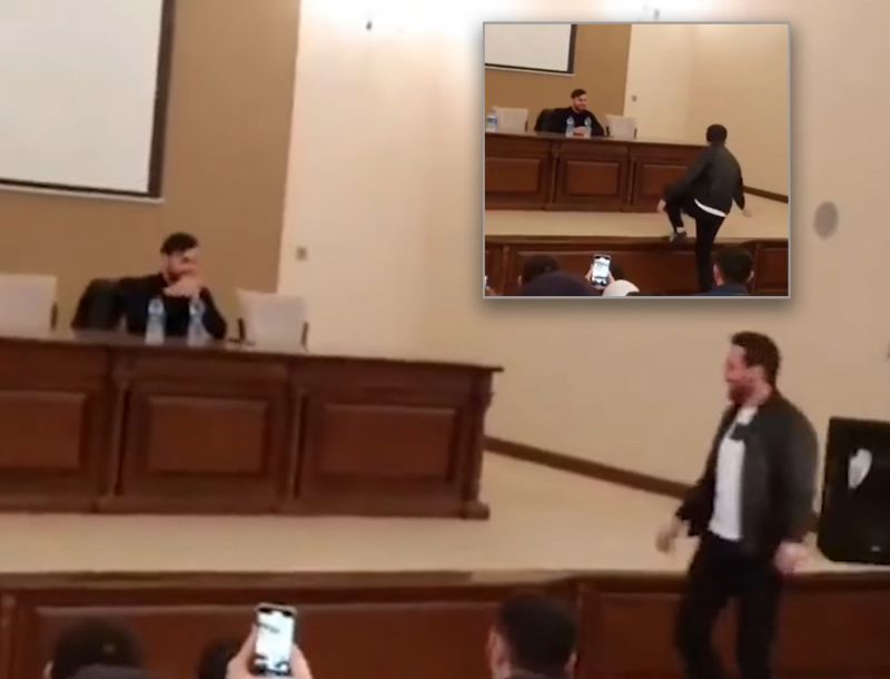 Tələbələrin tiktokerlərlə görüşü tənqid edildi, universitet açıqlama verdi - VİDEO