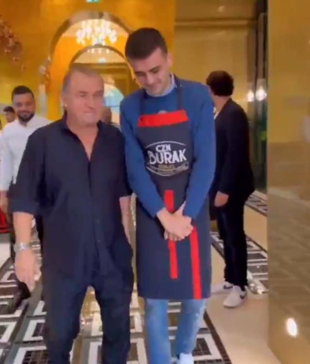 Fatih Terimi qarşılayan CZN Burak bu səbəbdən əsəbləşdi -  FOTO