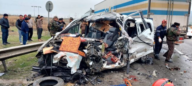 Bakı-Quba yolunda dəhşət - Ölənlərin sayı 7-yə çatdı - FOTO